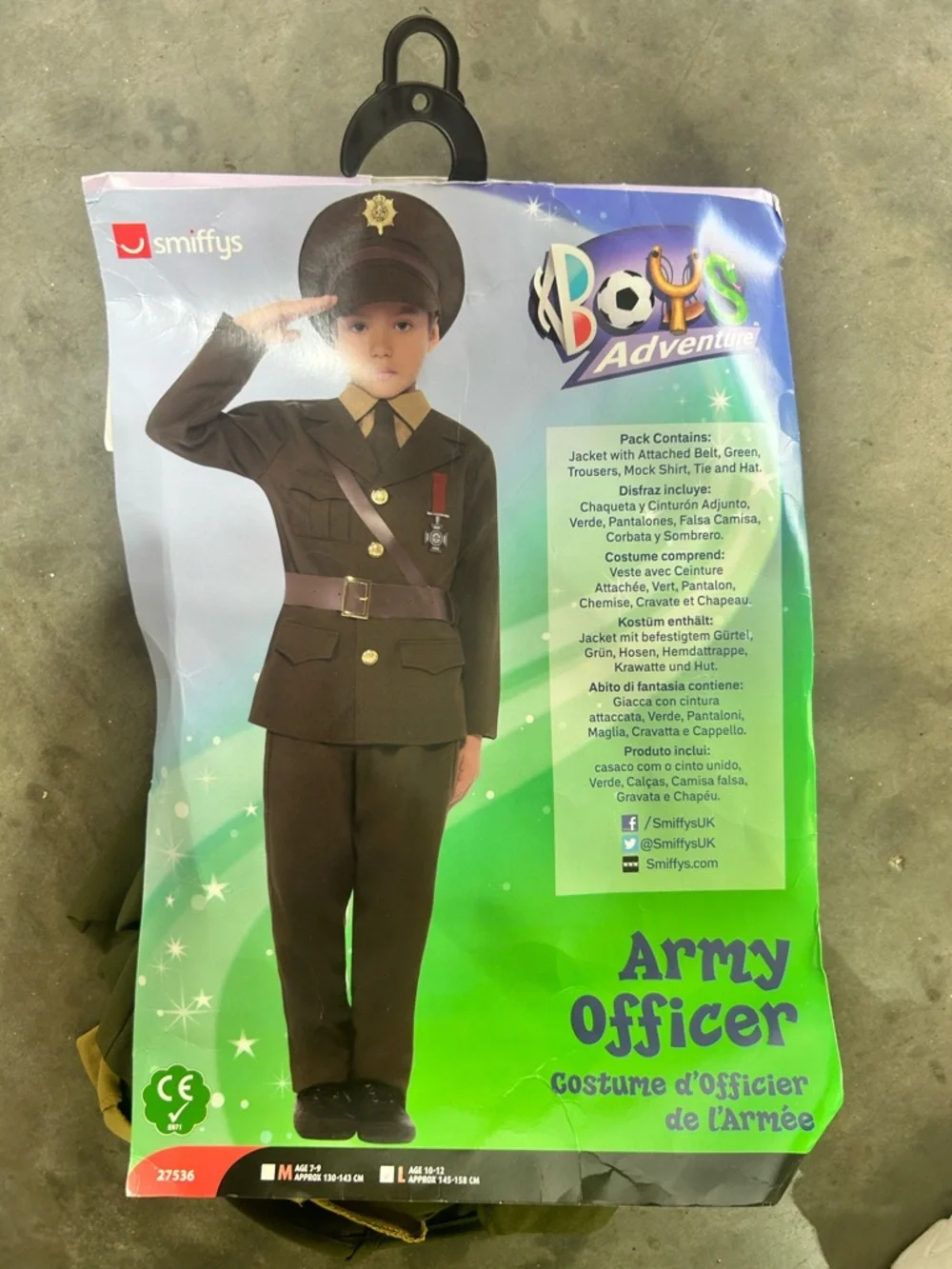 Halloween Costumes army officer